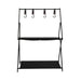 Goslash Picks Foldable Camping Storage Shelves 2 Layer