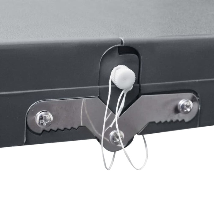 Foldable Camping Table Set with 4 Stools Aluminium Extra