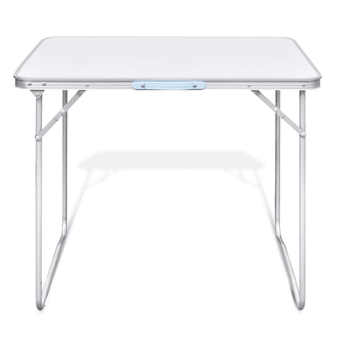 Foldable Camping Table with Metal Frame 80 x 60 Cm Aotxa