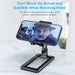 Foldable Desk Phone Stand For Iphone 12 Xiaomi Redmi Note