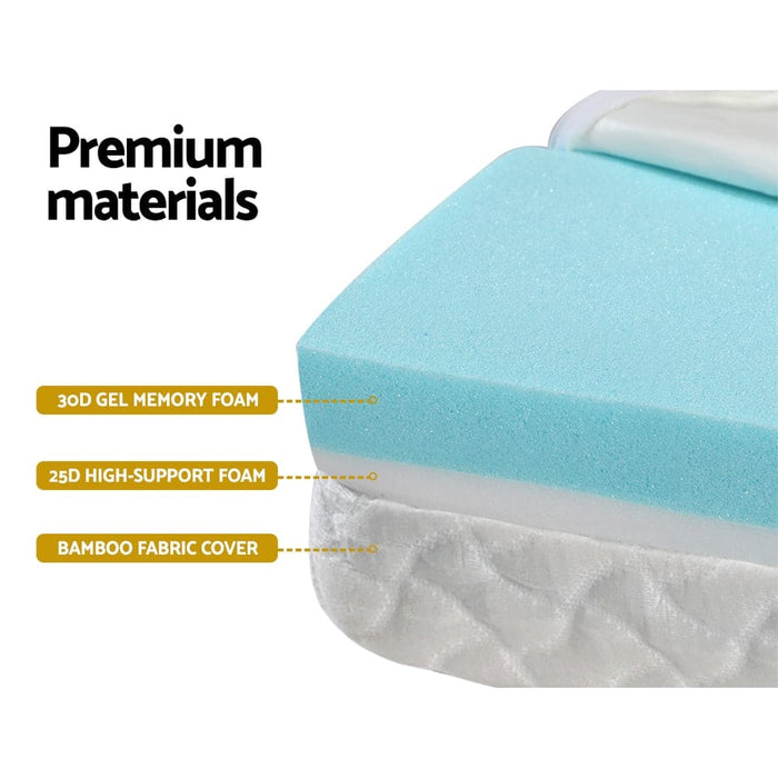 Foldable Gel Foam Mattress Folding Baby Bed Floor Mat Travel