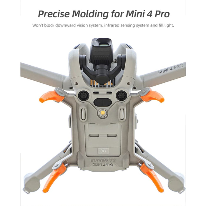 Foldable Landing Gear for Dji Mini 4 Pro Drone Extension