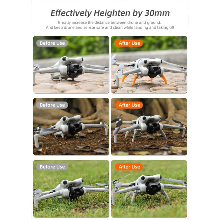 Foldable Landing Gear for Dji Mini 4 Pro Drone Extension