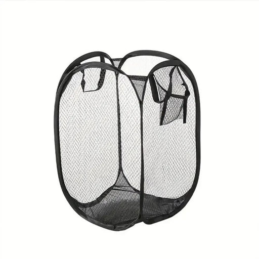Foldable Mesh Laundry Basket Large Capacity Storage