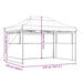 Foldable Party Tent Pop-up with 3 Sidewalls Beige Abbpbop