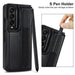 Foldable Phone Case With Double Buckle And Pen Slot