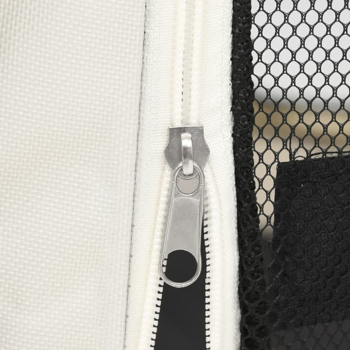 Foldable Dog Playpen with Carrying Bag Pink 145x145x61 Cm