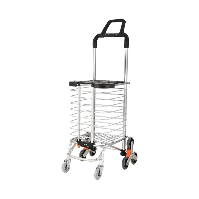 Foldable Shopping Cart Trolley 35l Grocery Bag Rolling