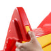 Foldable Slide for Kids Indoor Outdoor Red and Yellow Kxpin