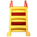 Foldable Slide for Kids Indoor Outdoor Red and Yellow Kxpin