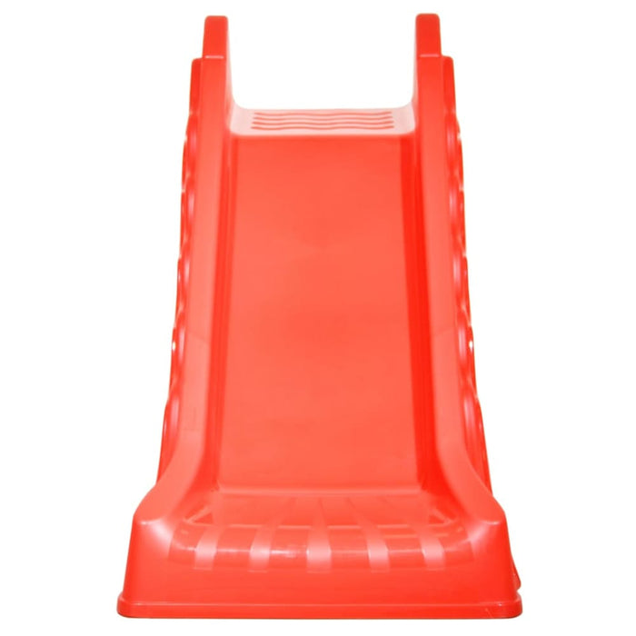 Foldable Slide for Kids Indoor Outdoor Red and Yellow Kxpin