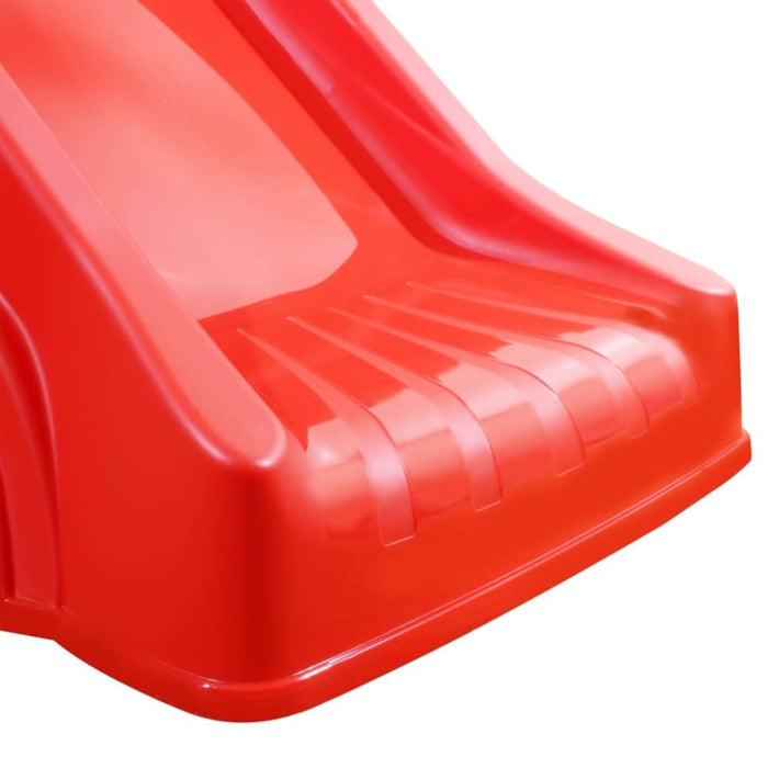 Foldable Slide for Kids Indoor Outdoor Red and Yellow Kxpin