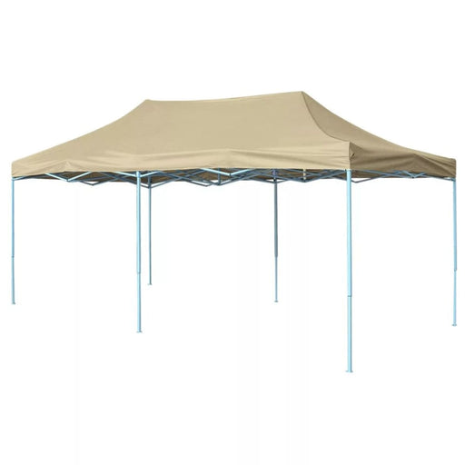 Foldable Tent Pop - up 3x6 m Cream White Axpbi