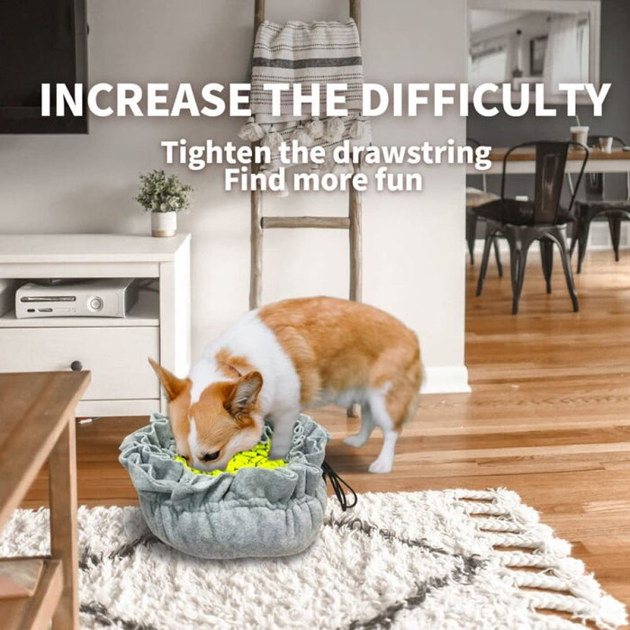 Foldable Non-toxic Slow Feeder Snuffle Puzzle Mat for Dog