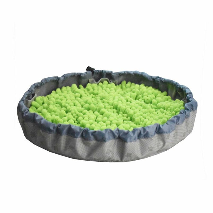 Foldable Non-toxic Slow Feeder Snuffle Puzzle Mat for Dog