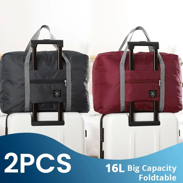 Foldable Travel Duffel Bag For Airlines Pack Of 2