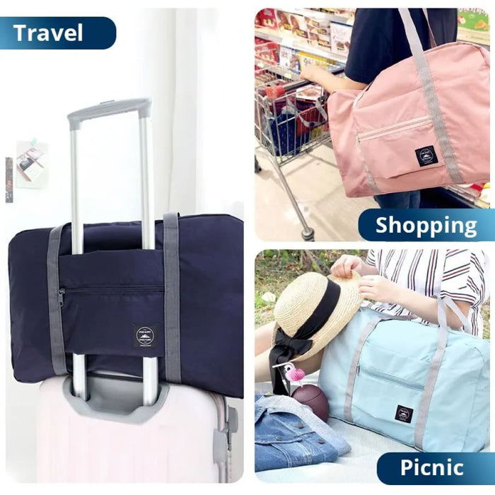 Foldable Travel Duffel Bag For Airlines Pack Of 2