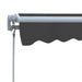 Folding Awning Manual Operated 300 Cm Anthracite Xipplo