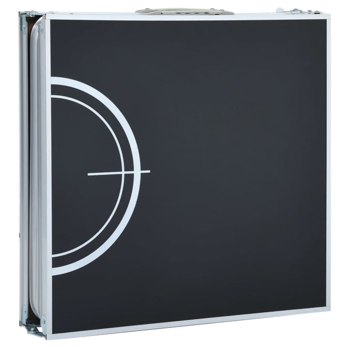 Folding Beer Pong Table 240 Cm Black Anonn