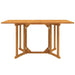 Folding Butterfly Garden Table 150x90x75 Cm Solid Wood Teak