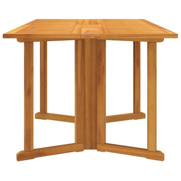 Folding Butterfly Garden Table 150x90x75 Cm Solid Wood Teak