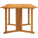Folding Butterfly Garden Table 150x90x75 Cm Solid Wood Teak