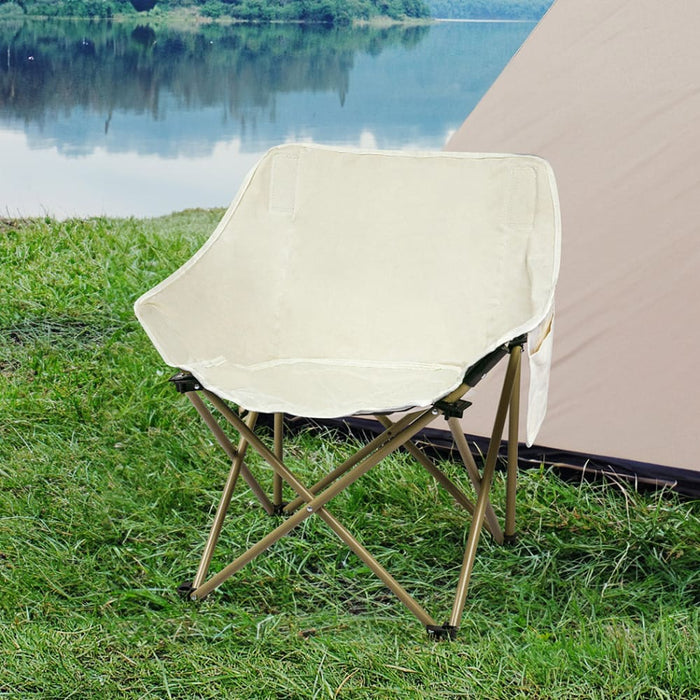 Goslash Picks Folding Camping Moon Chair Lightweight
