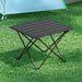 Goslash Picks Folding Camping Table 40cm Aluminium Portable