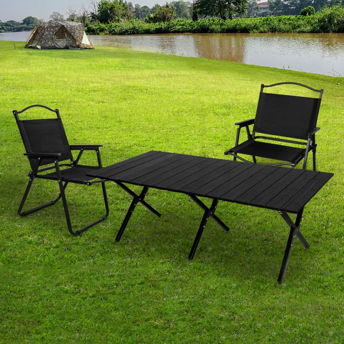 Folding Camping Table Chair Set Portable Picnic Outdoor