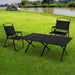 Folding Camping Table Chair Set Portable Picnic Outdoor