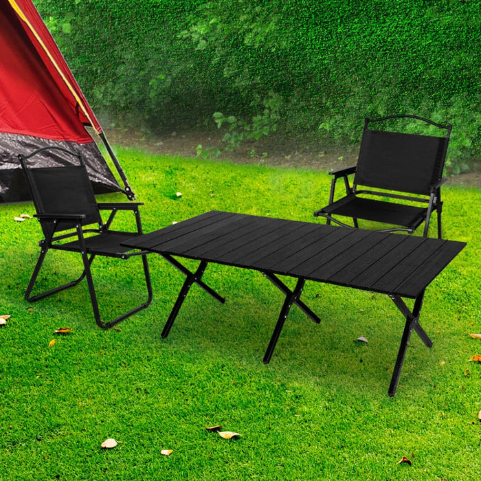 Folding Camping Table Chair Set Portable Picnic Outdoor