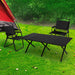Folding Camping Table Chair Set Portable Picnic Outdoor