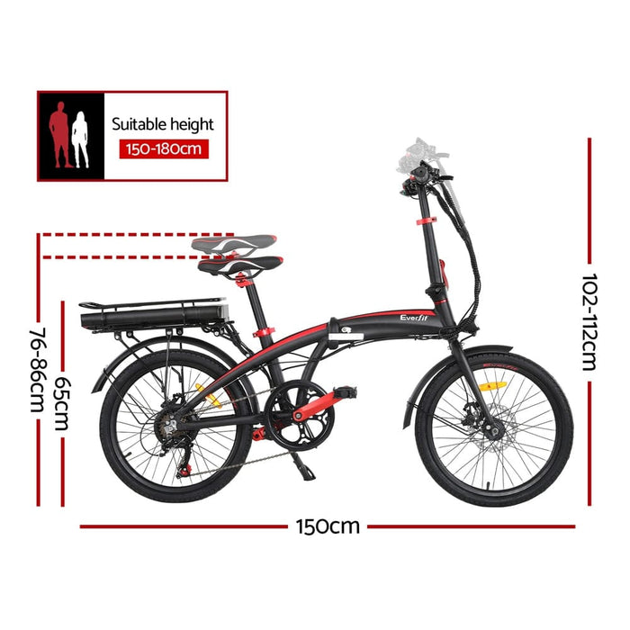 Folding Electric Bike Urban City Bicycle Ebike Rechargeable