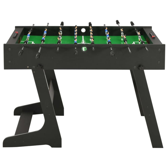 Folding Football Table 121x61x80 Cm Black Koktn