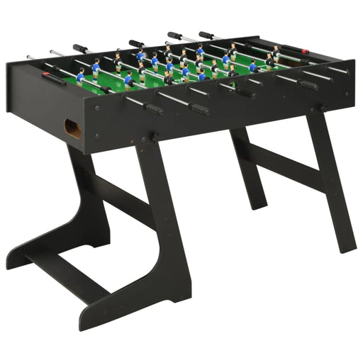 Folding Football Table 121x61x80 Cm Black Koktn