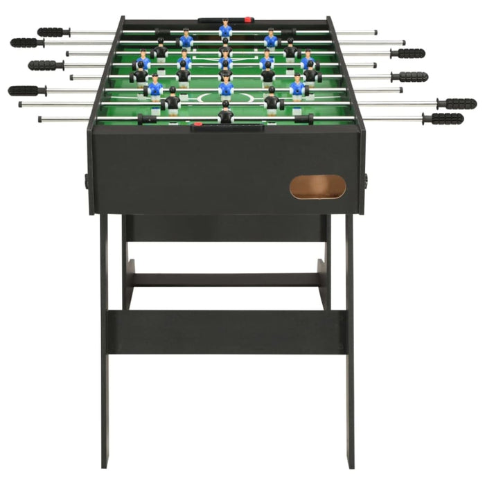 Folding Football Table 121x61x80 Cm Black Koktn