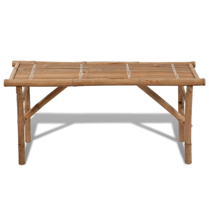 Folding Garden Bench 118 Cm Bamboo Aopbt