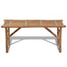 Folding Garden Bench 118 Cm Bamboo Aopbt
