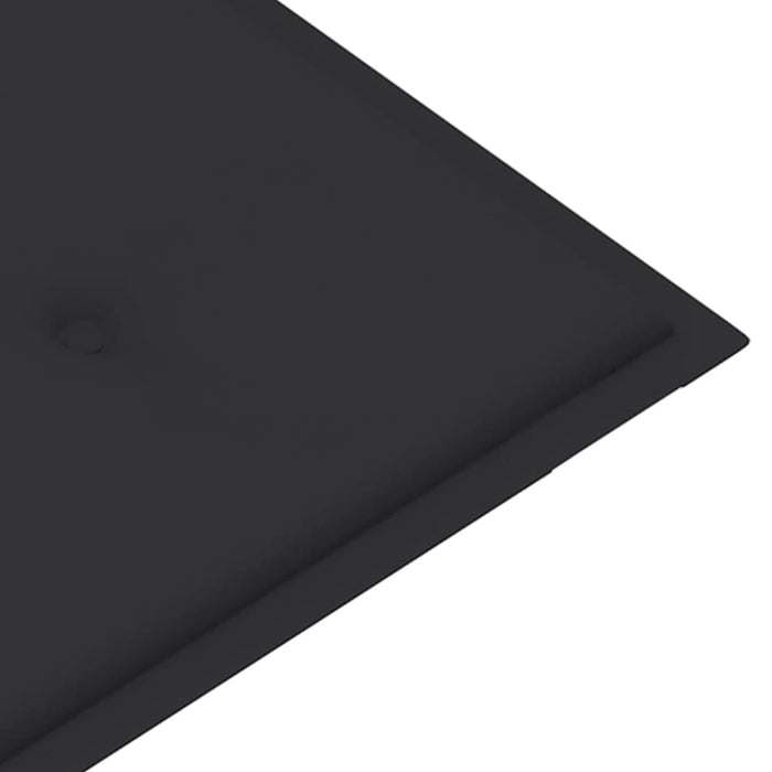 Folding Garden Bench with Cushion 118 Cm Bamboo Tbltnak