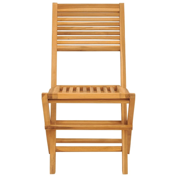 Folding Garden Chairs 2 Pcs 47x62x90 Cm Solid Wood Teak