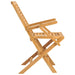 Folding Garden Chairs 2 Pcs 56x63x90 Cm Solid Wood Teak