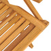 Folding Garden Chairs 2 Pcs 56x63x90 Cm Solid Wood Teak