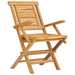 Folding Garden Chairs 2 Pcs 56x63x90 Cm Solid Wood Teak