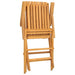 Folding Garden Chairs 2 Pcs 61x67x90 Cm Solid Wood Teak