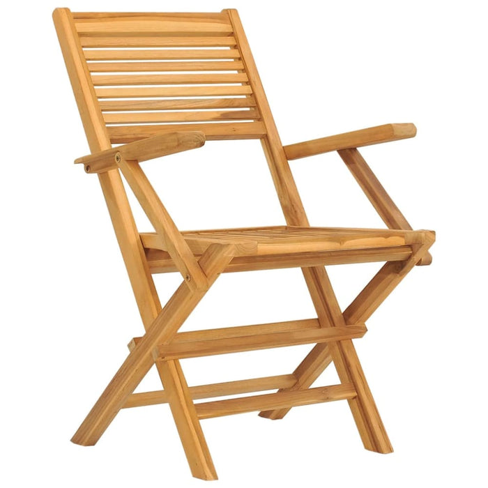 Folding Garden Chairs 6 Pcs 55x62x90 Cm Solid Wood Teak