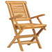 Folding Garden Chairs 6 Pcs 56x63x90 Cm Solid Wood Teak