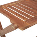 Folding Garden Chairs 6 Pcs with Cushions Solid Acacia Wood