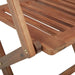 Folding Garden Chairs 6 Pcs With Cushions Solid Wood Acacia