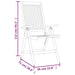 Folding Garden Chairs 8 Pcs Solid Wood Eucalyptus Tbnital