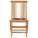 Folding Garden Chairs 8 Pcs Solid Wood Teak Tbklpkx